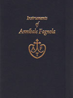 書籍  Instruments of Annibale Fagnola